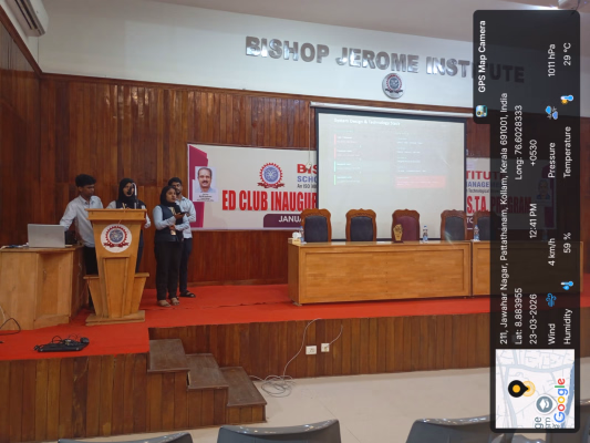 Inaugural Ceremony and Idea Pitching Contest